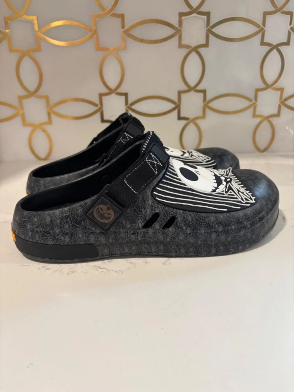 Disney Tim Burton's Nightmare Before Christmas Mens Clog Sandals Ground Up Sz 13 - Picture 5 of 9